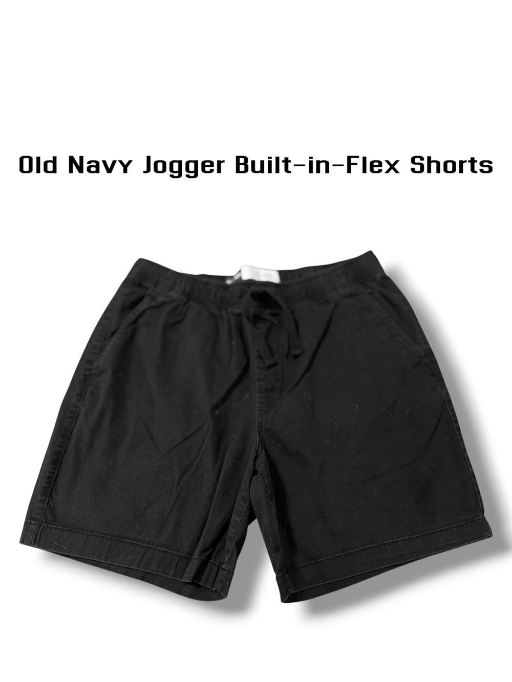 🌼Old Navy Men's Black Jogger Built-in-Flex Athletic Shorts